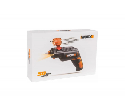Аккумуляторная отвертка WORX SD Slide Driver