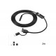 Водонепроницаемый эндоскоп DEKO WEC-2, Micro USB, USB, Type-C 2м 065-0154