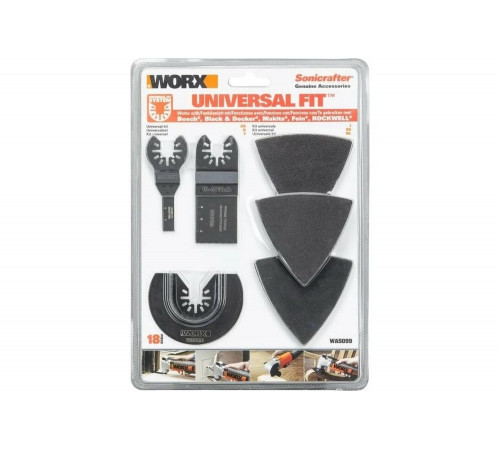 Набор насадок для реноватора WORX WA5099 Набор насадок для реноватора WORX WA5099