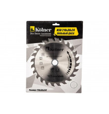 Пильный диск по дереву Kolner KSD 210х30х24Т 8100300108