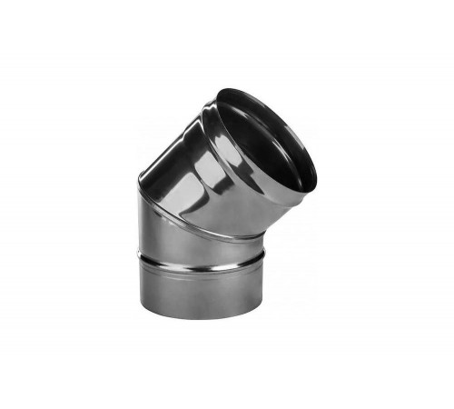 Колено Ferrum 0.5 мм, 45 гр, 135 гр, ф160 мм f2310 Колено Ferrum 0.5 мм, 45 гр, 135 гр, ф160 мм f2310