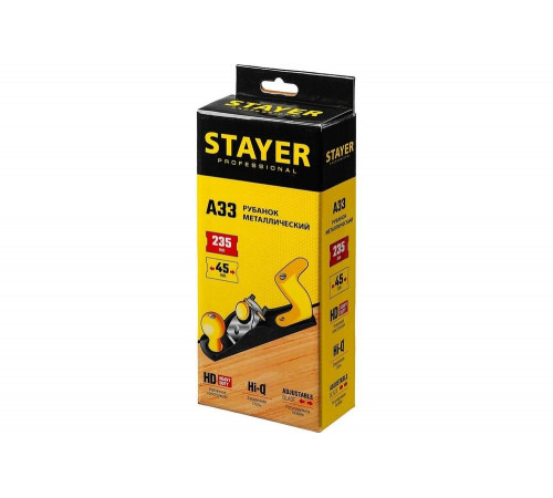 Металлический рубанок STAYER 235х50 мм 1865_z02 Металлический рубанок STAYER 235х50 мм 1865_z02