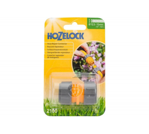 Коннектор для ремонта шланга (12.5 мм) Hozelock 2100P9000
