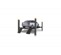 Четырехстоечный подъемник KraftWell г/п 4000 кг, платформы гладкие KRW4FPL