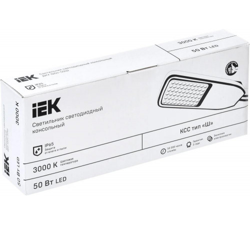 Светильник IEK ДКУ 1004-50Ш - яркое освещение для вашего пространства