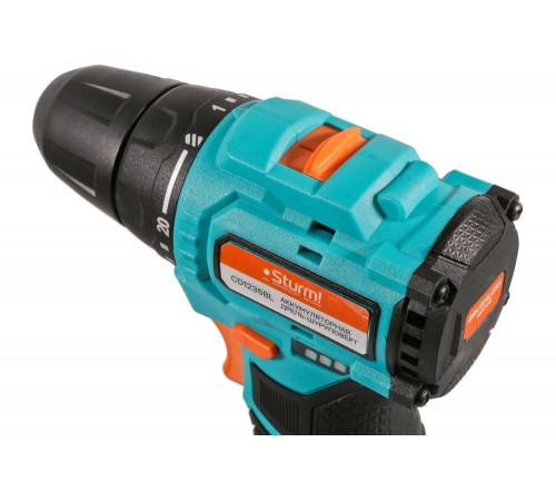 Аккумуляторный шуруповерт Sturm 1BatterySystem12V CD1235BL Аккумуляторный шуруповерт Sturm 1BatterySystem12V CD1235BL