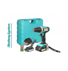 Аккумуляторная дрель Sturm 20 В, 1BatterySystem, 2 акк., 2,0 Ач, кейс CD3620