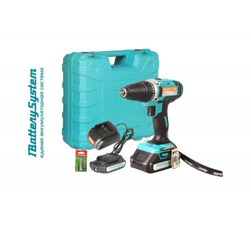 Аккумуляторная дрель Sturm 20 В, 1BatterySystem, 2 акк., 2,0 Ач, кейс CD3620 Аккумуляторная дрель Sturm 20 В, 1BatterySystem, 2 акк., 2,0 Ач, кейс CD3620