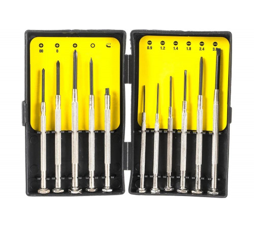 STAYER 11 шт., набор отверток для точных работ Maxfix 2560-H11_z02 STAYER 11 шт., набор отверток для точных работ Maxfix 2560-H11_z02
