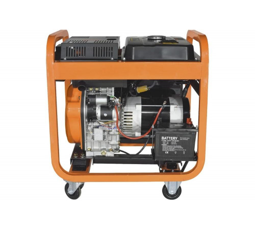 Генератор CARVER PPG-11000DE дизель, LT-1100F, 8,5/9,5 кВт, 220 В, бак 20л, э/старт, колеса, медь 01.020.00025 Генератор CARVER PPG-11000DE дизель, LT-1100F, 8,5/9,5 кВт, 220 В, бак 20л, э/старт, колеса, медь 01.020.00025