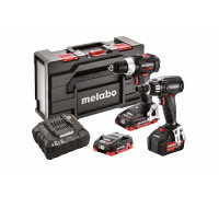 Набор аккумуляторных инструментов Metabo Combo Set SB18LTBLSE+SSW400LTXBLSE 685221960
