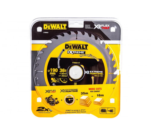 Диск пильный XR (190х30 мм) DEWALT DT99563-QZ