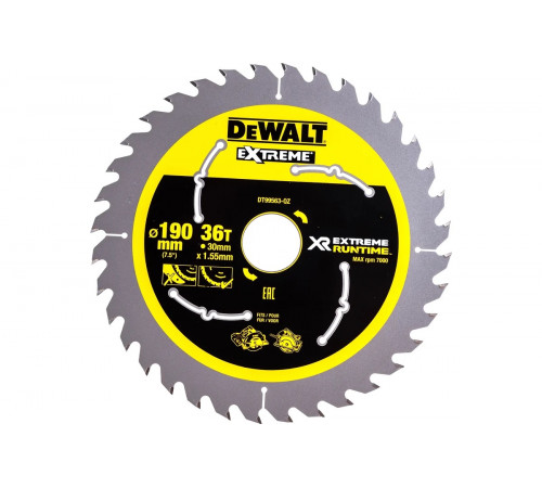 Диск пильный XR (190х30 мм) DEWALT DT99563-QZ