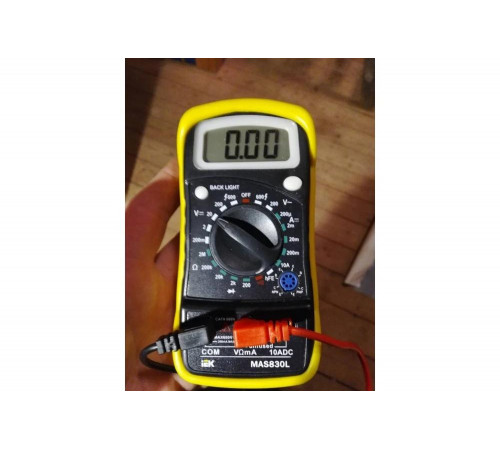 Цифровой мультиметр IEK Master MAS830L TMD-3L-830 3669447