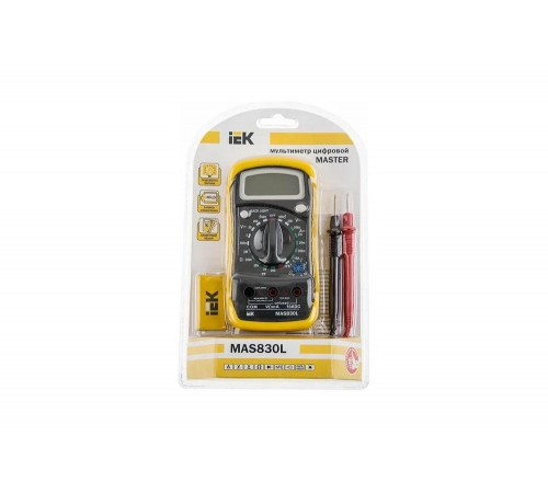 Цифровой мультиметр IEK Master MAS830L TMD-3L-830 3669447