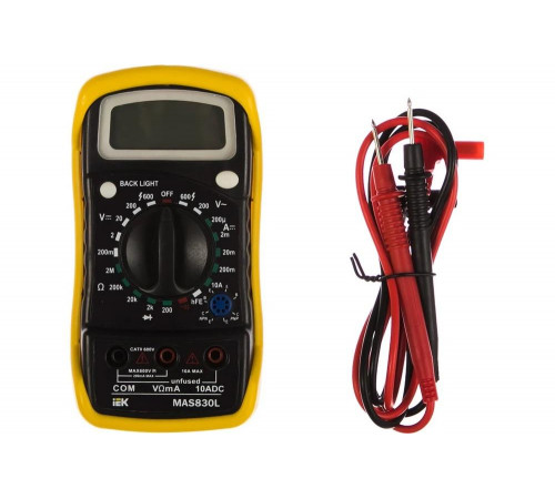 Цифровой мультиметр IEK Master MAS830L TMD-3L-830 3669447