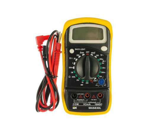 Цифровой мультиметр IEK Master MAS830L TMD-3L-830 3669447