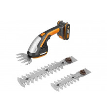 Ножницы для стрижки травы и кустарников WORX 1х2.0 Ач и ЗУ WG801E
