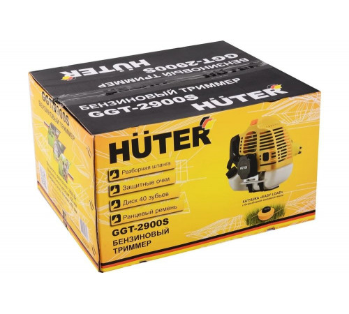Триммер бензиновый HUTER GGT-2900S Триммер бензиновый HUTER GGT-2900S