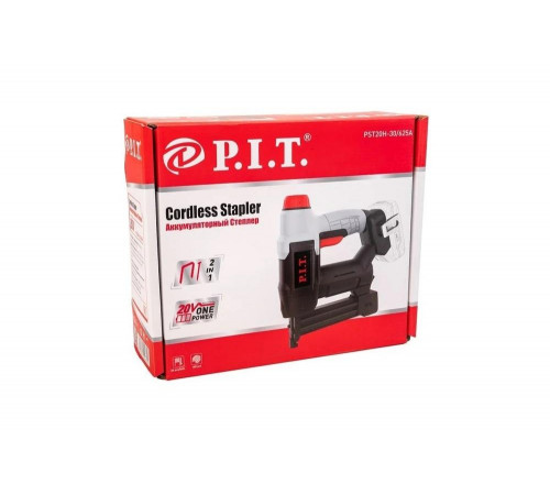 Аккумуляторный степлер P.I.T. Solo 20 В, скорость 20 шт./мин, магаз.100 шт., LED-подсветка PST20H-30/625A Аккумуляторный степлер P.I.T. Solo 20 В, скорость 20 шт./мин, магаз.100 шт., LED-подсветка PST20H-30/625A