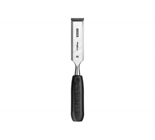 STAYER 32 мм, с плоской пластмассовой ручкой, стамеска 1820-32_z01 STAYER 32 мм, с плоской пластмассовой ручкой, стамеска 1820-32_z01