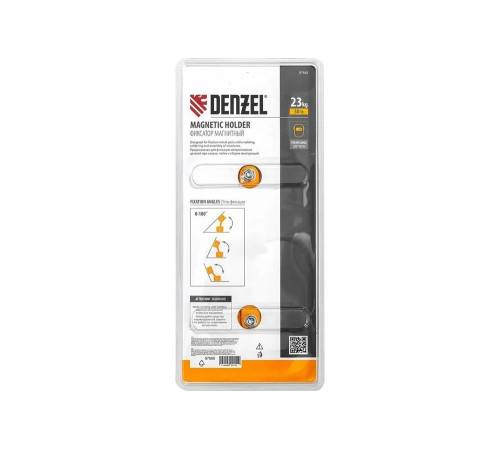Фиксатор магнитный шарнирный для сварочных работ усилие 2x50 LB Denzel 97565 Фиксатор магнитный шарнирный для сварочных работ усилие 2x50 LB Denzel 97565