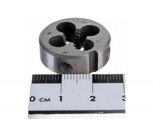 Плашка HSS M8 шаг 1.25мм 25x9мм RUKO 237080