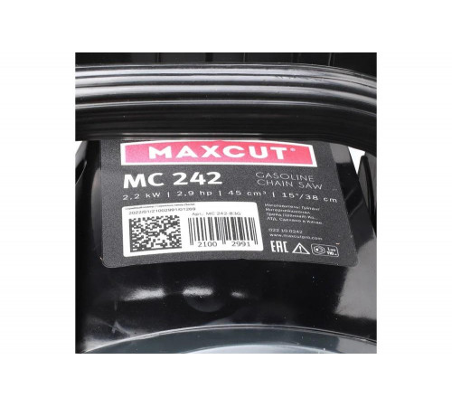 Пила цепная бензиновая MaxCut MC 242 022100242