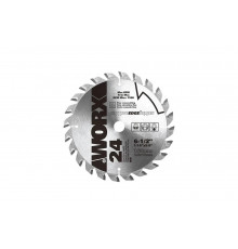 Пильный диск (24T; 165x1.6x20 мм) твердосплавный WORX WA5101