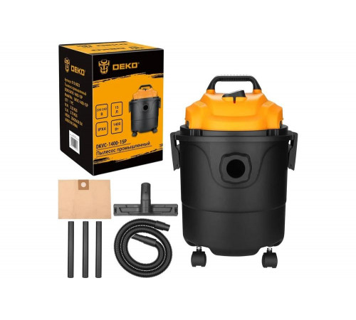 Промышленный пылесос DEKO DKVC-1400-15P