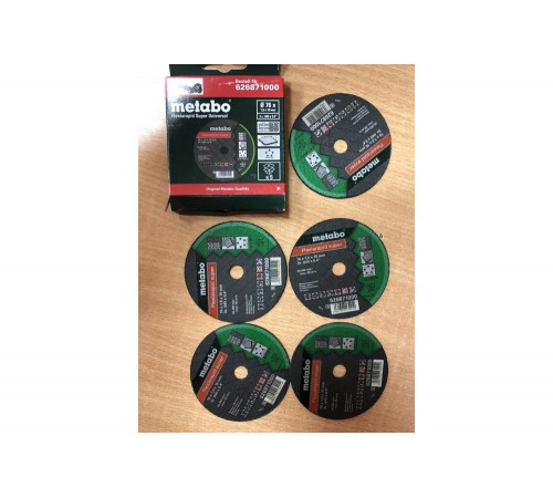 Диск отрезной универсальный Flexiarapid S (76x1.0х10 мм;5 шт.) Metabo 626871000 Диск отрезной универсальный Flexiarapid S (76x1.0х10 мм;5 шт.) Metabo 626871000