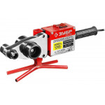 Сварочный аппарат для полипропиленовых труб, 1000/2000Вт, 50-300С, насадки 20, 25, 32, 40 , 50, 63мм, металлический кейс, 220В ЗУБР МАСТЕР АСТ-2000