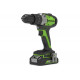 Аккумуляторная дрель-шуруповерт GreenWorks GD24DD60K2 3704107UA