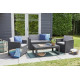 Стол Keter Lyon rattan table графит 232300
