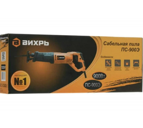 Сабельная пила Вихрь ПС-900Э 72/25/1 Сабельная пила Вихрь ПС-900Э 72/25/1