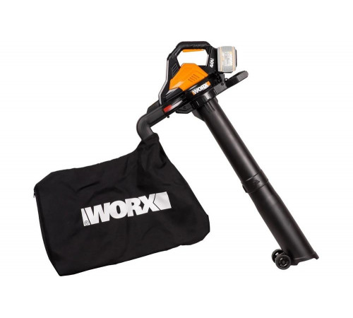 Мощный аккумуляторный пылесос и воздуходувка WORX WG583E.9 Мощный аккумуляторный пылесос и воздуходувка WORX WG583E.9