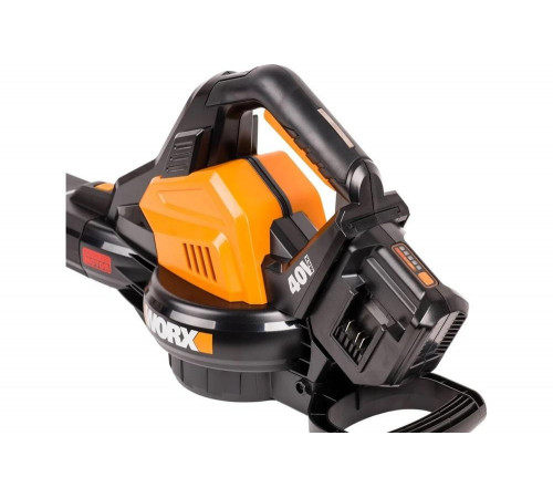 Мощный аккумуляторный пылесос и воздуходувка WORX WG583E.9 Мощный аккумуляторный пылесос и воздуходувка WORX WG583E.9