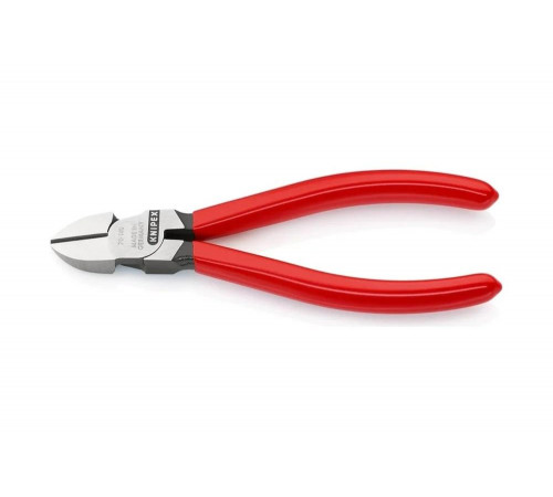 Бокорезы Knipex 140 мм, фосфатированные, обливные ручки, штрихкод на ручках KN-7001140EAN Бокорезы Knipex 140 мм, фосфатированные, обливные ручки, штрихкод на ручках KN-7001140EAN