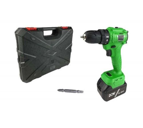 Zitrek Greenpower 20 Pro - мощная бесщеточная аккумуляторная дрель-шуруповерт