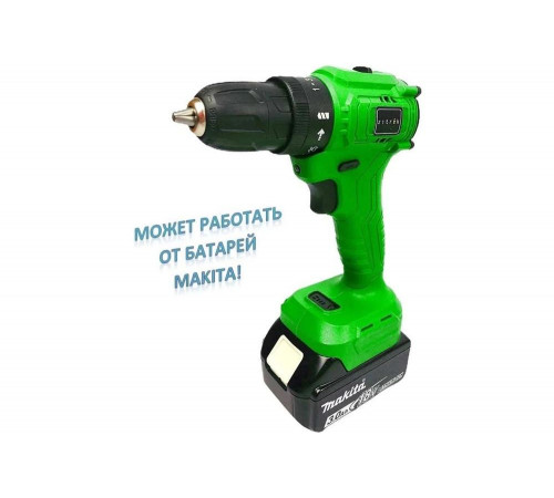 Zitrek Greenpower 20 Pro - мощная бесщеточная аккумуляторная дрель-шуруповерт