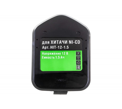 Аккумулятор Ni-CD (12V, 1.5 AН) для Hitachi DS12DVF3 P.I.T. Hit-12-1,5