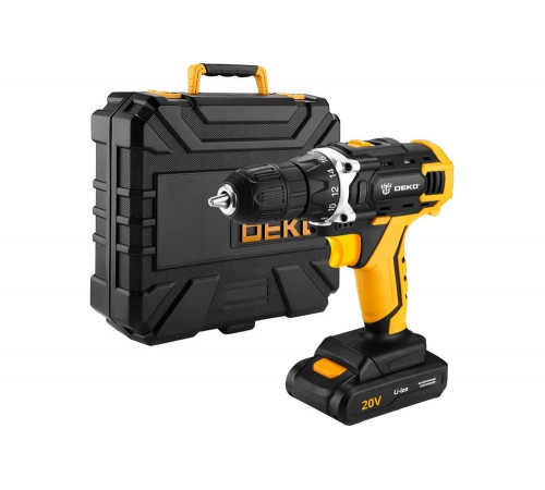 Аккумуляторная дрель-шуруповерт DEKO DKCD20FU-L 063-4178
