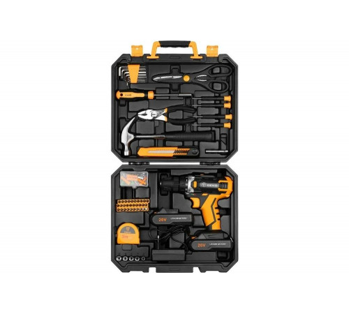 Аккумуляторная дрель-шуруповерт DEKO DKCD20FU-L 063-4178