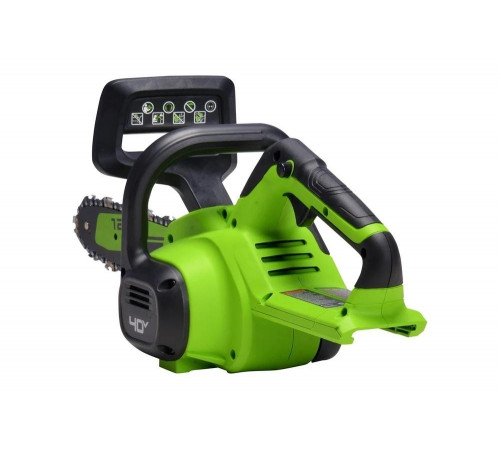 Цепная пила аккумуляторная GreenWorks 40V, 30 см, с 1xАКБ 2Ач c USB и ЗУ 2007807USB2 Цепная пила аккумуляторная GreenWorks 40V, 30 см, с 1xАКБ 2Ач c USB и ЗУ 2007807USB2