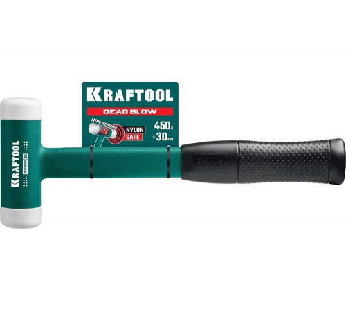 KRAFTOOL 450 г, 30 мм, с бойками из полиамида, безынерционный молоток DEAD BLOW 2078-30 KRAFTOOL 450 г, 30 мм, с бойками из полиамида, безынерционный молоток DEAD BLOW 2078-30