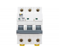 Автоматический выключатель IEK ARMAT M06N 3P C 32А AR-M06N-3-C032