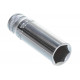 KRAFTOOL 1/4", 12 мм, Cr-V сталь, хромированная, торцовая головка 27817-12_z01