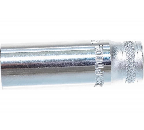 KRAFTOOL 1/4", 12 мм, Cr-V сталь, хромированная, торцовая головка 27817-12_z01
