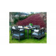 Комплект с обеденным столом Keter Delano set with Lima table 160 графит 233328