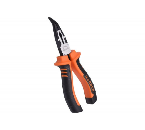 Длинногубцы HARDEN Bulldog изогнутые, профессиональные, CRV, 162 мм 560231 Длинногубцы HARDEN Bulldog изогнутые, профессиональные, CRV, 162 мм 560231